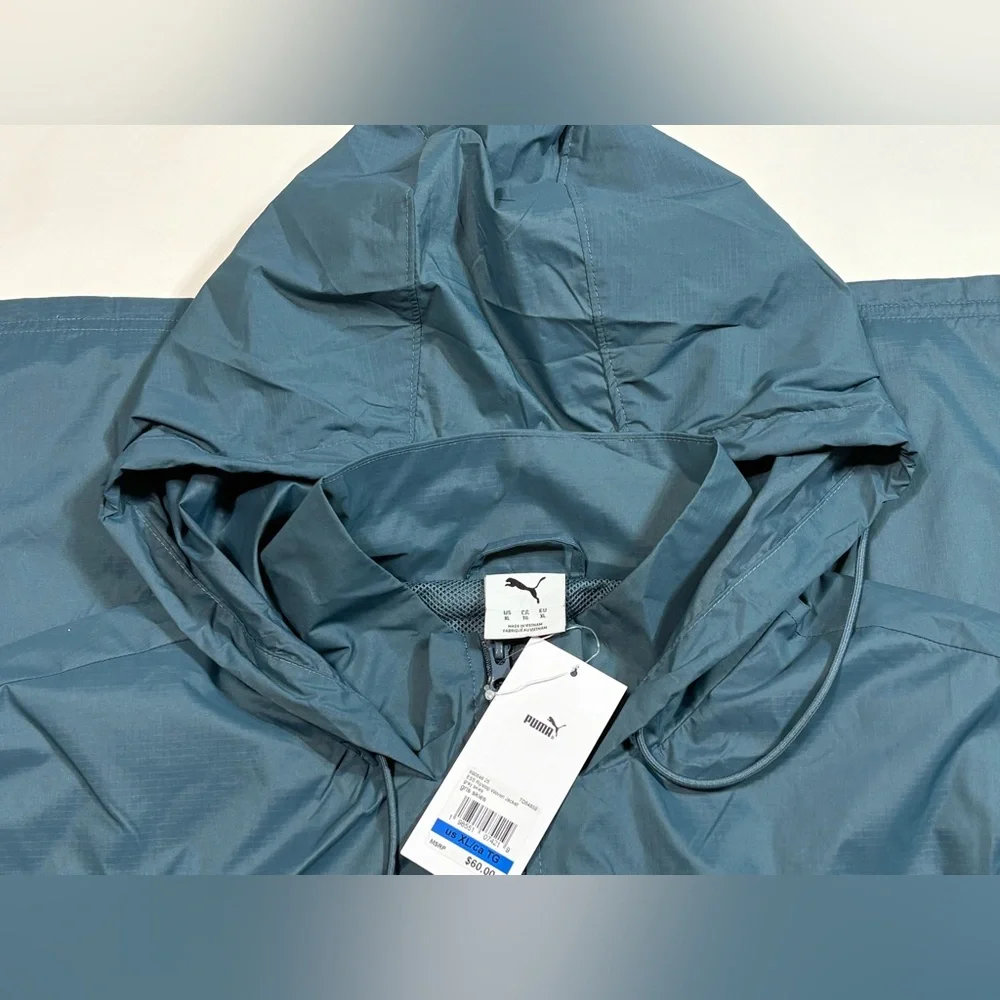NEW Puma ESS Men’s Woven Ripstop Jacket Full Zip Windbreaker 690546_25 size XL